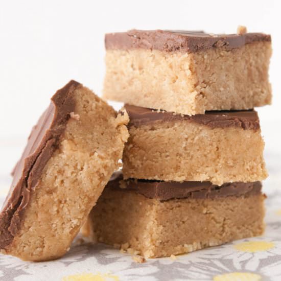 No Bake Cookie Butter Bars