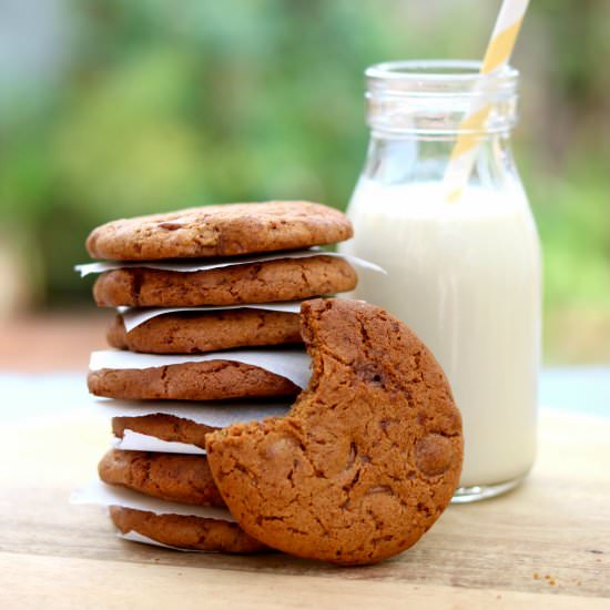 The Best GF Chocolate Chip Cookies