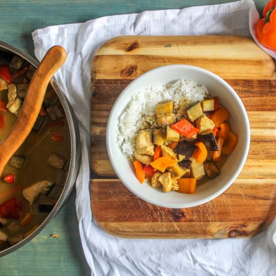 Green Thai Chicken Curry