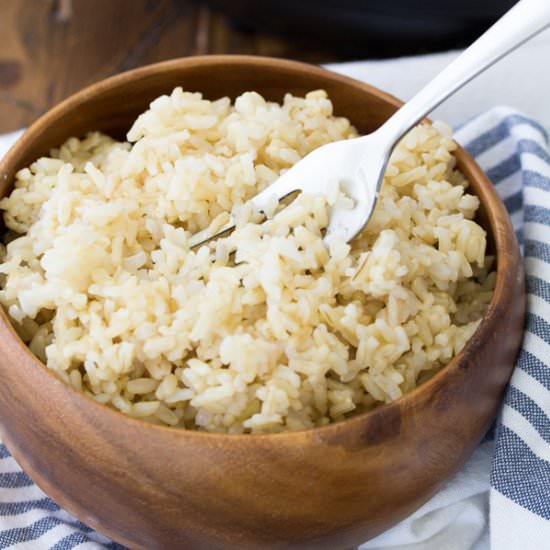 Instant Pot Brown Rice