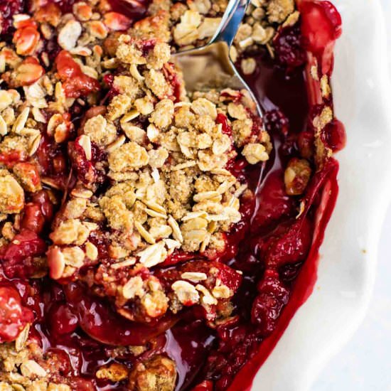 Easy Strawberry Crisp Recipe