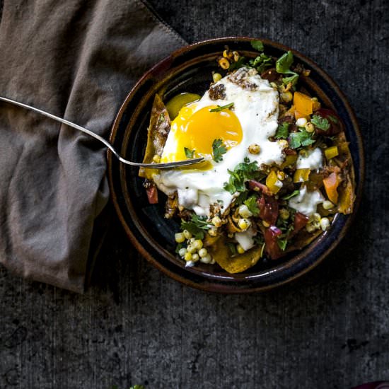 summertime chilaquiles