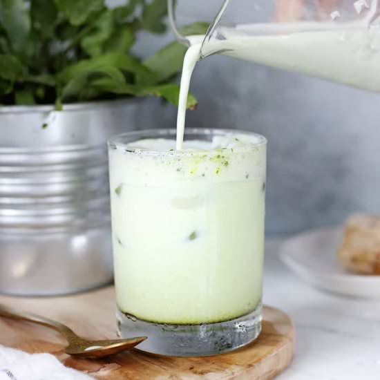 Moringa Latte