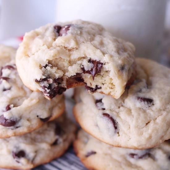 Fluffy Chocolate Chip Cookie