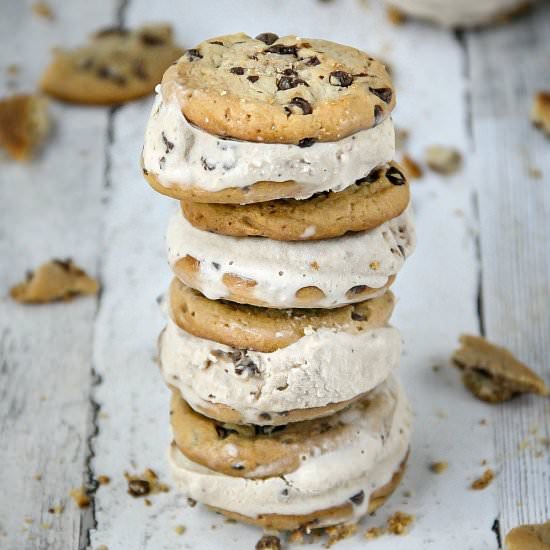 Chocolate Chip Cookie Ice-Cream