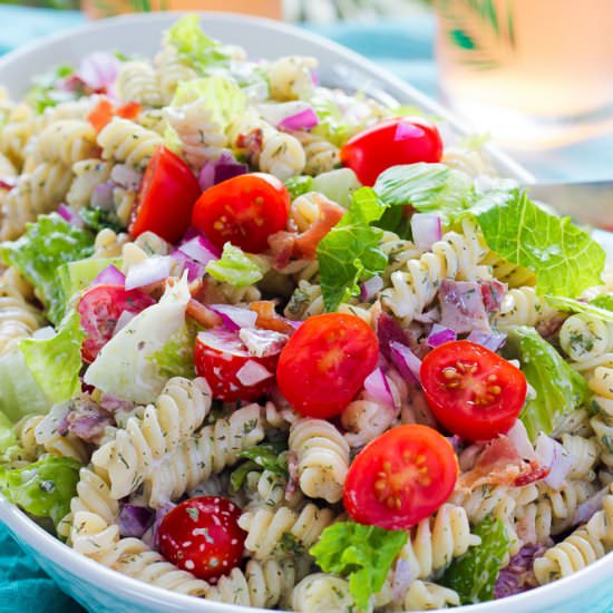 BLT Ranch Pasta Salad