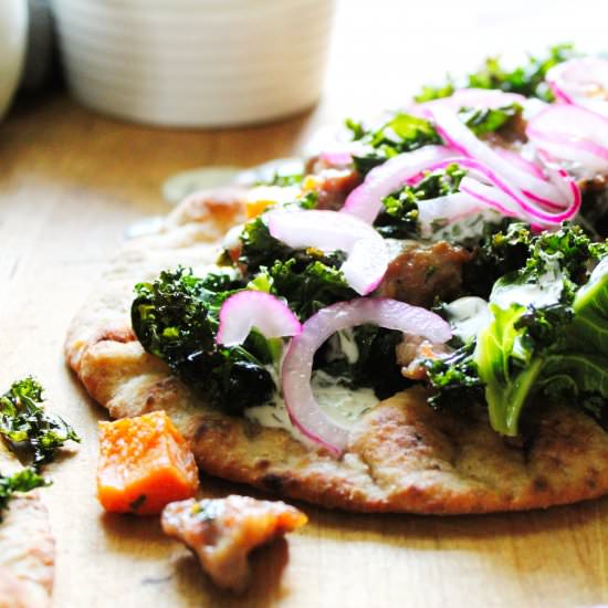 30 Minute Loaded Sheet Pan Pitas