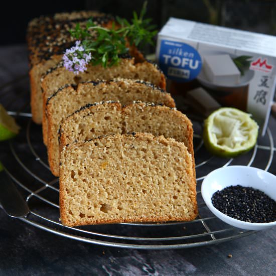 Lime Loaf Cake with Silken Tofu