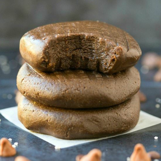 3 Ingredient Chocolate Cookies