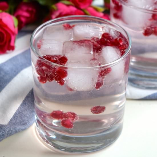 Rose & Pomegranate G&T’s