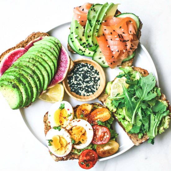 Avocado Toast Four Ways