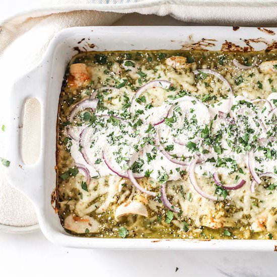 Chicken Enchiladas Verdes