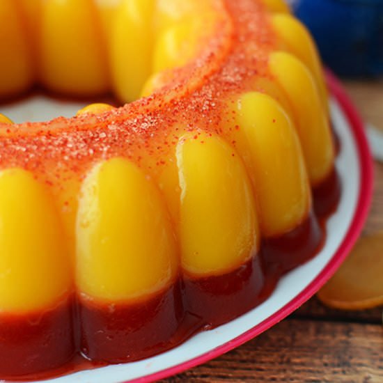 Spicy Mango Gelatin