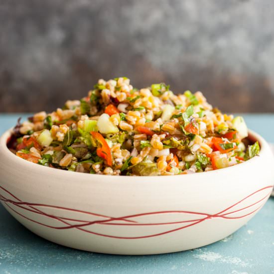 Farro Tabbouleh