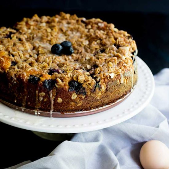 Blueberry Sour Cream Coffee Cake