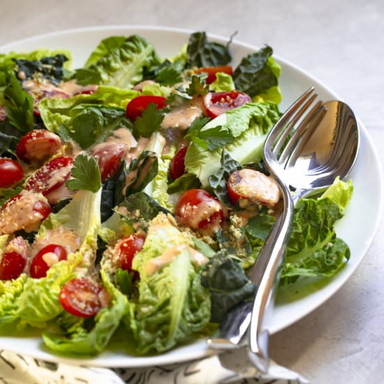 SPICY CAESAR SALAD