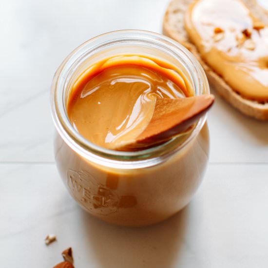 Silky Smooth Almond Butter