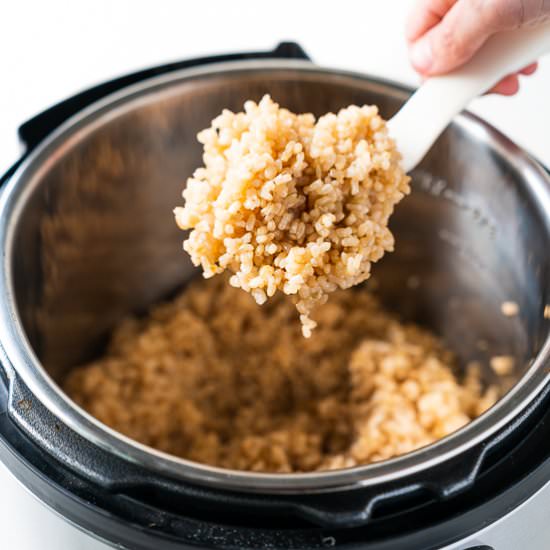 Instant Pot Brown Rice
