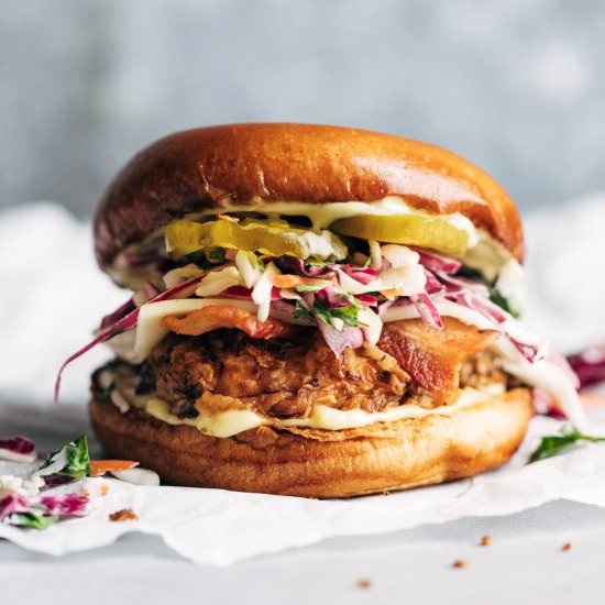 Summertime Fried Chicken Sandwiches