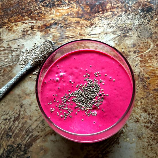 No-Fruit Pink Smoothie