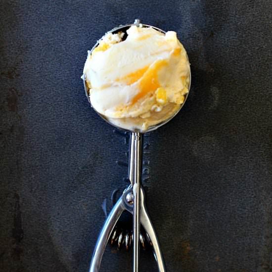 Vanilla Lemon Curd Ice Cream
