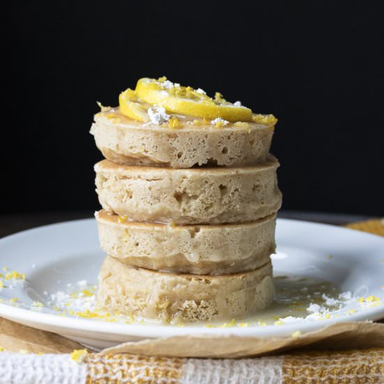 Vegan Lemon Ricotta Pancakes