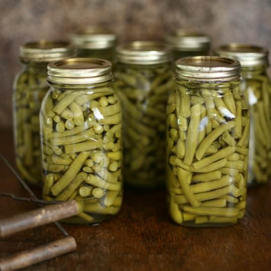 Canning Green Beans