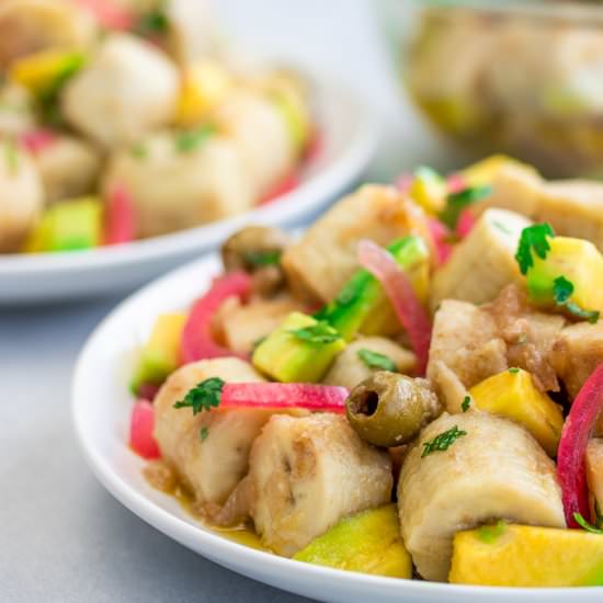 Guineos en Escabeche