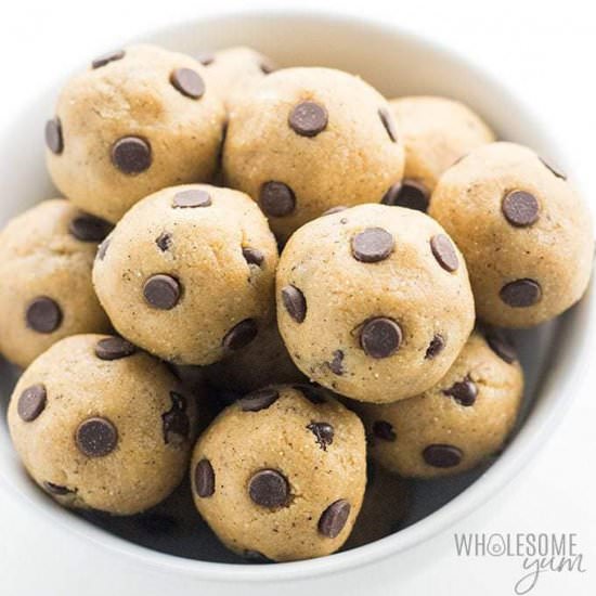 LOW CARB KETO PROTEIN COOKIE DOUGH