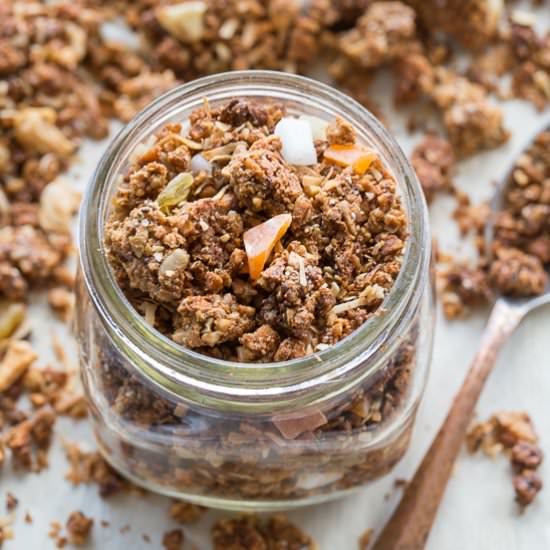 Coconut Cashew Crunch Granola