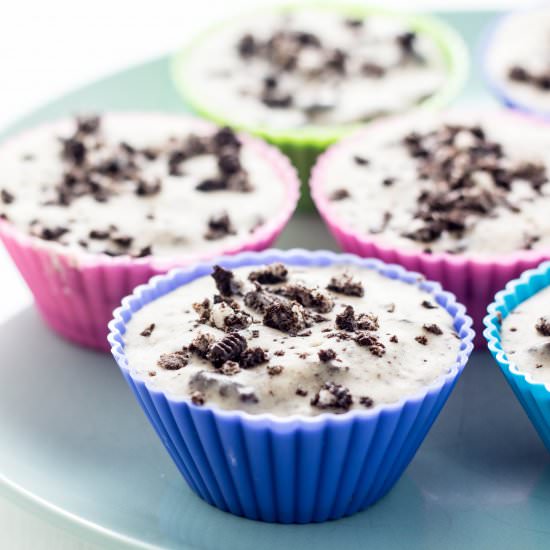 vegan cookies n cream ice cream cup