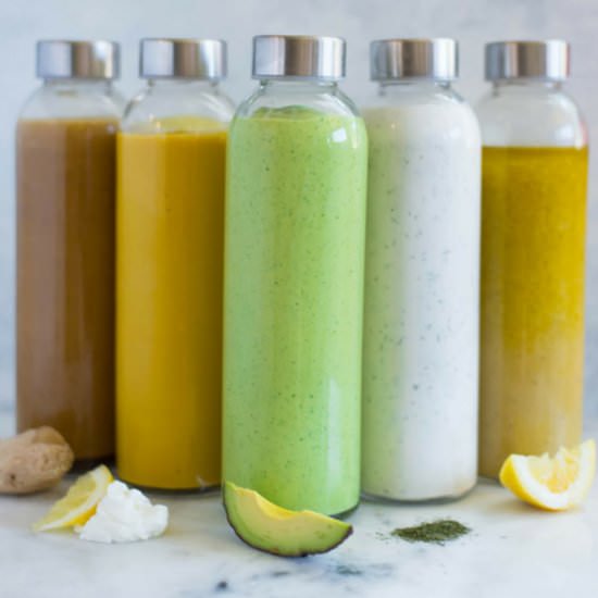 5 Healthy Salad Dressing Recipes