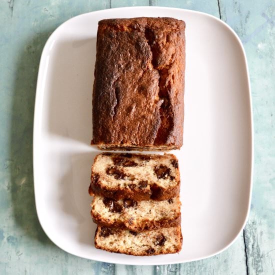 Choc Chip Banana Bread
