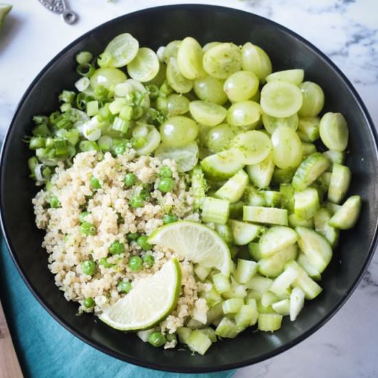 Quinoa Salad w/ Fresh Dill & Lime