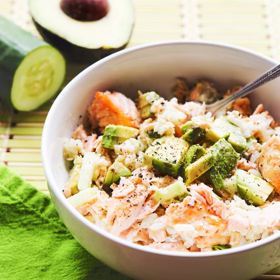 Philadelphia Sushi Roll Bowl