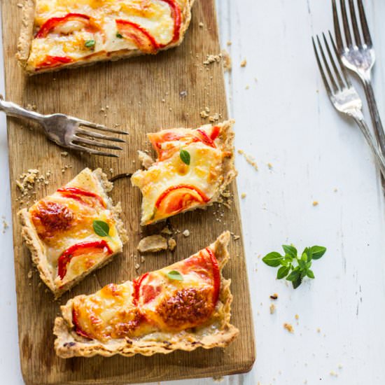 Tomato & Mozzarella Tart