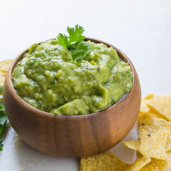 Creamy Avocado Tomatillo Salsa