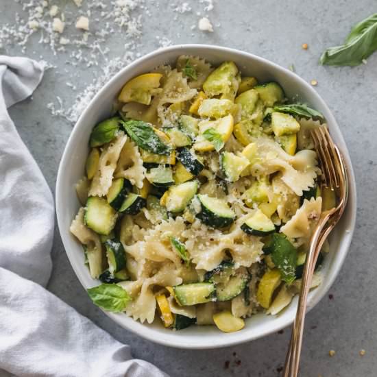 Easy Summer Zucchini Pasta