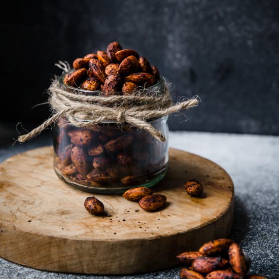 Chile-Lime Spiced Almonds