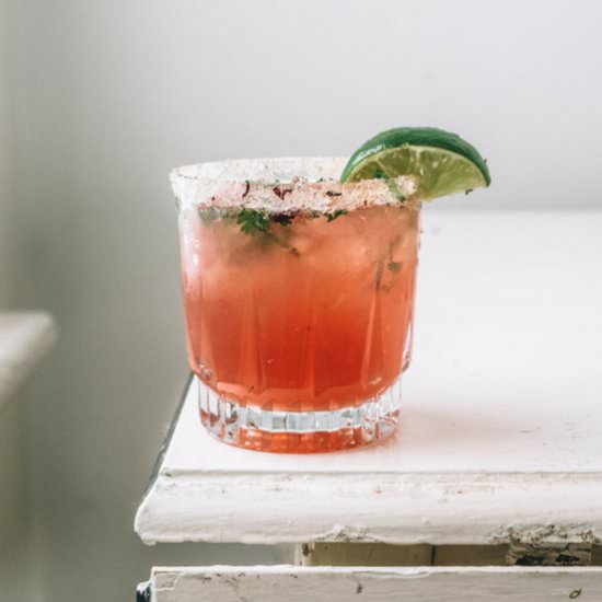 Kombucha Margarita Mocktail