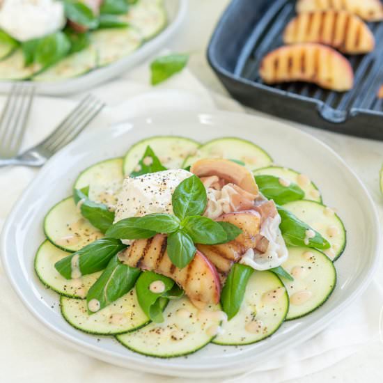Grilled Nectarine Salad