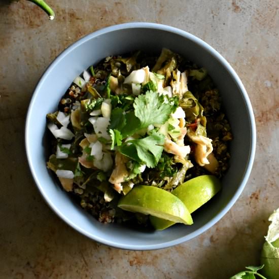 Quinoa Chicken Bowl