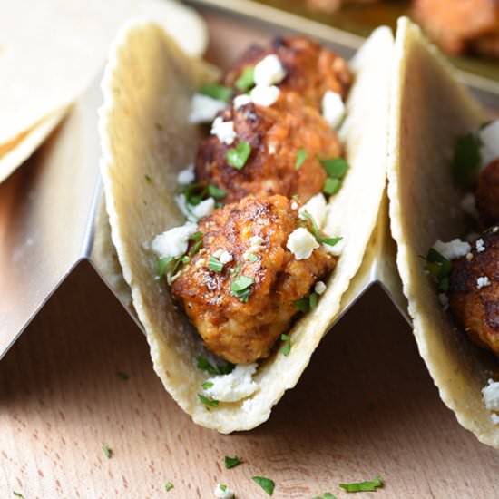 Chicken Chorizo Meatballs