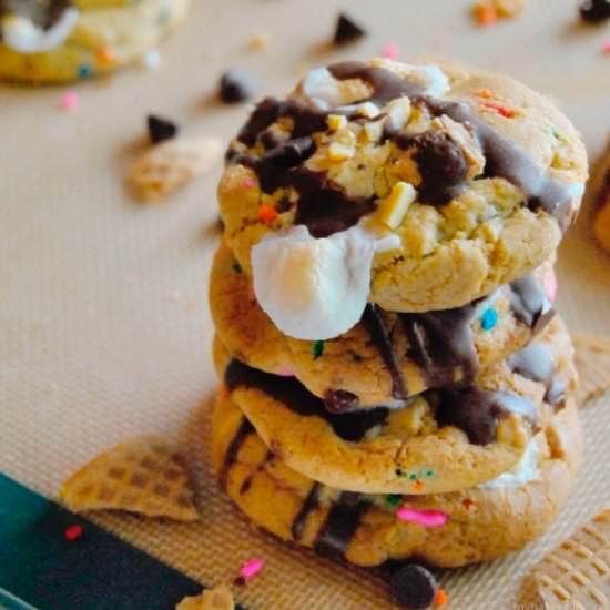 Ice Cream Sundae Cookies