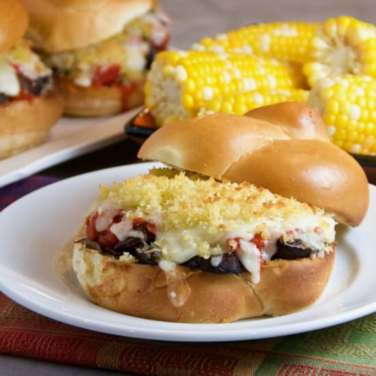 Mushroom Parm Sandwiches