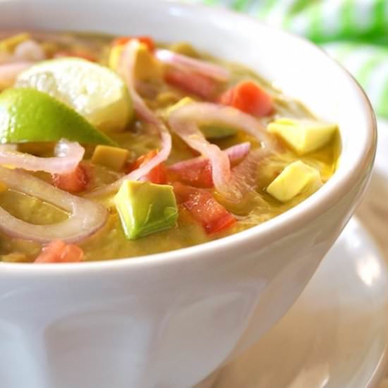 Creamy Avocado Gazpacho