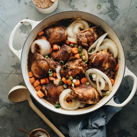 The Best Filipino Chicken Adobo