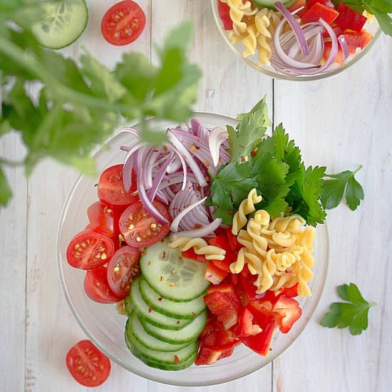 Spicy Pasta Salad