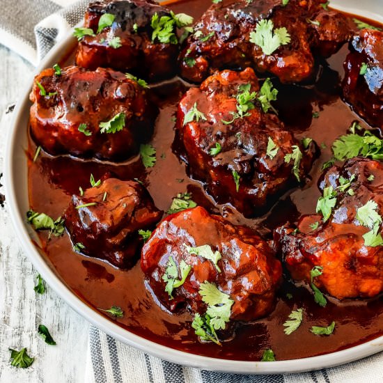 Honey Barbecue Beef Oxtails