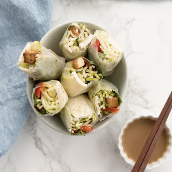 Caprese Summer Rolls